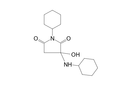 N-CYCLOHEXYL-2-(CYCLOHEXYLAMINO)-2-HYDROXYSUCCINIMIDE