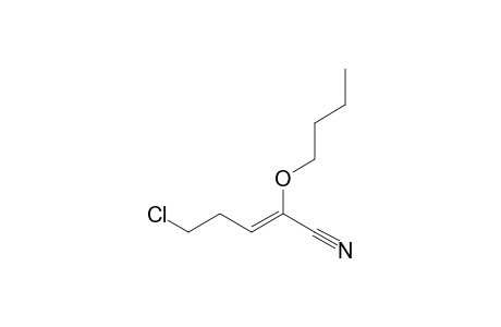 (2Z)-5-Chloro-2-t-butoxypent-2-enitrile