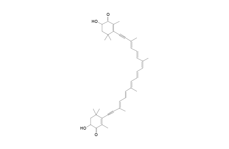 beta-Carotene-4,4'-dione, 7,7'8,8'-tetradehydro-3,3'-dihydroxy-, all-trans-