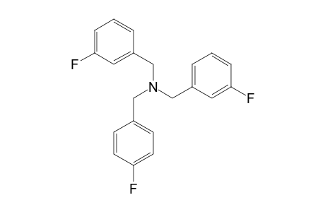 N,N-Bis(3-fluorobenzyl)-4-fluorobenzylamine