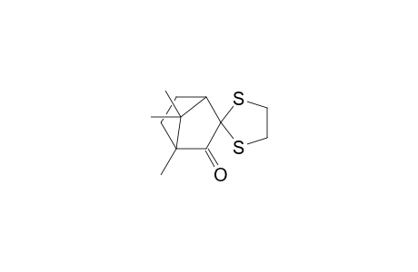 1',7',7'-trimethylspiro[1,3-dithiolane-2,3'-norbornane]-2'-one