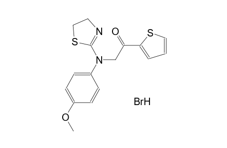 2-(4,5-dihydro-1,3-thiazol-2-yl-4-methoxyanilino)-1-(2-thienyl)ethanone hydrobromide