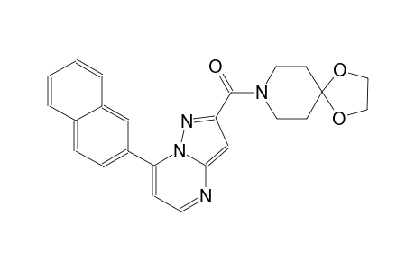 8-{[7-(2-naphthyl)pyrazolo[1,5-a]pyrimidin-2-yl]carbonyl}-1,4-dioxa-8-azaspiro[4.5]decane