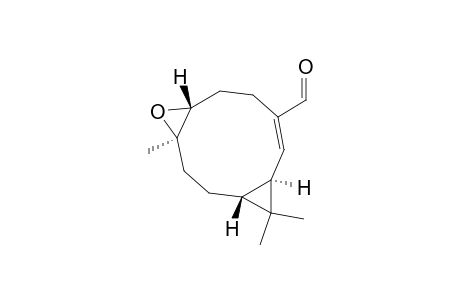 5-Oxatricyclo[9.1.0.04,6]dodec-9-ene-9-carboxaldehyde, 4,12,12-trimethyl-, [1R-(1R*,4R*,6R*,9E,11R*)]-