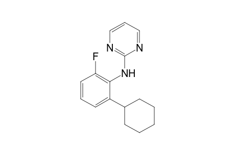 N-(2-Cyclohexyl-6-fluorophenyl)pyrimidin-2-amine