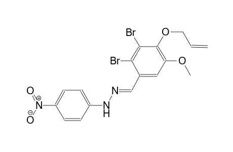 4-(allyloxy)-2,3-dibromo-5-methoxybenzaldehyde (4-nitrophenyl)hydrazone