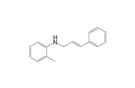 ((E)-3-Phenyl-allyl)-o-tolyl-amine