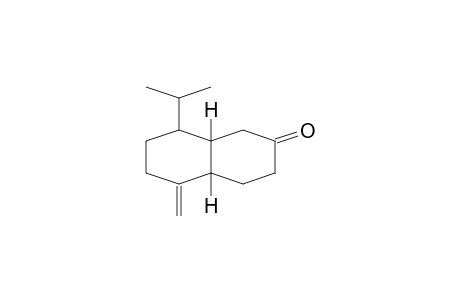 2(1H)-NAPHTHALENONE, OCTAHYDRO-5-METHYLENE-8-(1-METHYLETHYL)-
