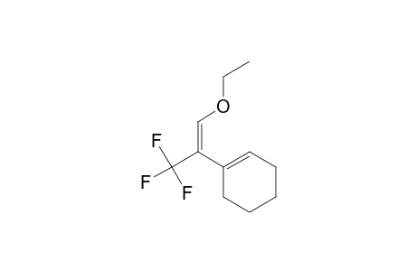 1-[(E)-1-ethoxy-3,3,3-trifluoroprop-1-en-2-yl]cyclohexene