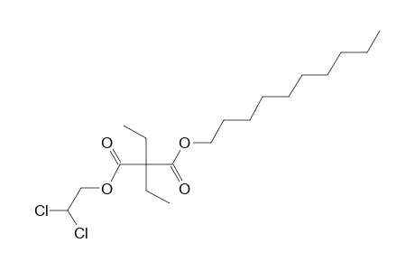 Diethylmalonic acid, decyl 2,2-dichloroethyl ester