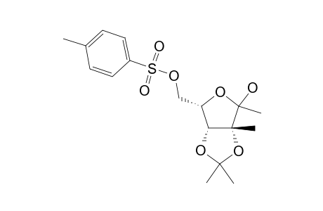 1-DEOXY-3,4-O-ISOPROPYLIDENE-3-C-METHYL-6-O-PARA-TOLYLSULFONYL-L-TAGATOFURANOSE;ANOMER-A
