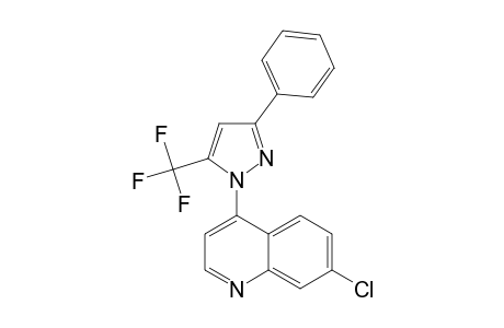 4-(3-PHENYL-5,5,5-TRIFLUOROMETHYL-1H-PYRROL-1-YL)-7-CHLOROQUINOLINE