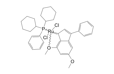 RUCL2[P(CY)2PH](=C-CH-C(PH)-3,5-DIMETHOXYPHENYL);MAJOR-PRODUCT