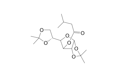 1,2;5,6-Di-O-(1-methylethylidene)-.alpha.-D-glucofuranosyl-3-methyl butanoate