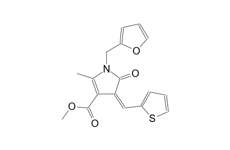 1H-pyrrole-3-carboxylic acid, 1-(2-furanylmethyl)-4,5-dihydro-2-methyl-5-oxo-4-(2-thienylmethylene)-, methyl ester, (4Z)-
