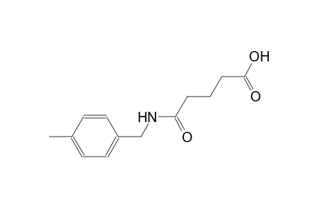 5-[(4-methylbenzyl)amino]-5-oxopentanoic acid