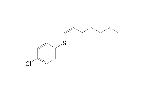 (Z)-(4-Chlorophenyl)(hept-1-enyl)sulfide