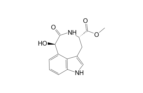 (4S,7R)-1,3,4,5,6,7-Hexahydro-7-hydroxy-6-oxopyrrolo[4,3,2-fg][3]benzazocine-4-carboxylic acid methyl ester
