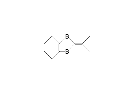 4,5-Diethyl-2-isopropylidene-1,3-dimethyl-2,3-dihydro-1H-1,3-diborole