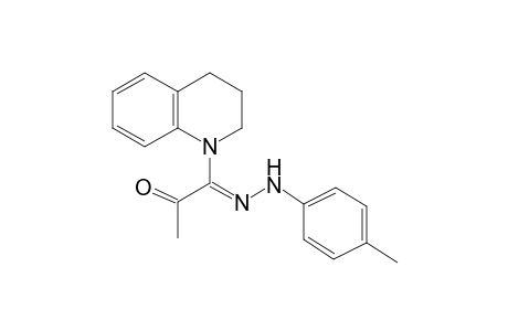 (1Z)-1-(3,4-dihydro-2H-quinolin-1-yl)-1-(p-tolylhydrazono)acetone