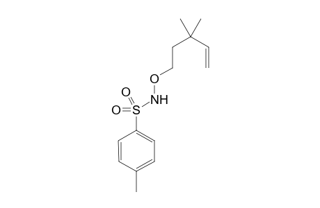 N-[(3,3-Dimethylpent-4-en-1-yl)oxy]-4-methylbenzenesulfonamide