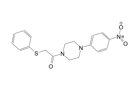 1-(4-nitrophenyl)-4-[(phenylsulfanyl)acetyl]piperazine