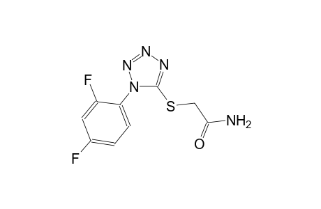 acetamide, 2-[[1-(2,4-difluorophenyl)-1H-tetrazol-5-yl]thio]-