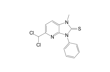 5-(Dichloromethyl)-1-methyl-3-phenyl-2H-imidazo[4,5-b]pyridin-2-thione