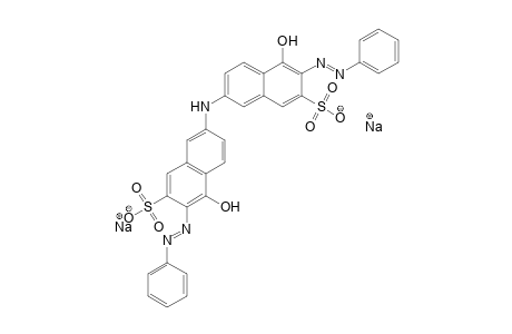 2-Naphthalenesulfonic acid, 7,7'-iminobis[4-hydroxy-3-(phenylazo)-, disodium salt