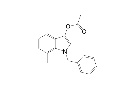 1-Benzyl-7-methyl-1H-indol-3-yl acetate