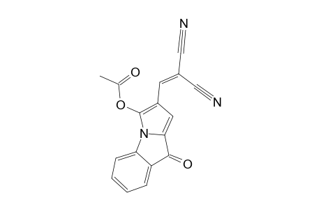 NITRILE_OF_ALPHA-CYANO-BETA-(3-ACETOXY-9-OXOPYRROLO-[1.2-A]-INDOL-2-YL)-ACRYLIC_ACID