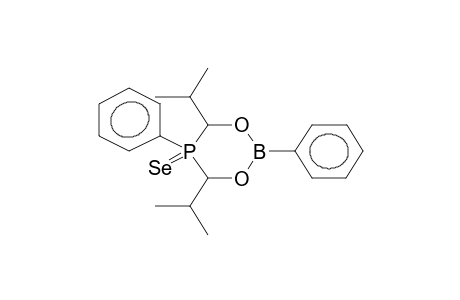 4,6-DIISOPROPYL-2,5-DIPHENYL-5-SELENO-1,3,2,5-DIOXABORAPHOSPHORINANE