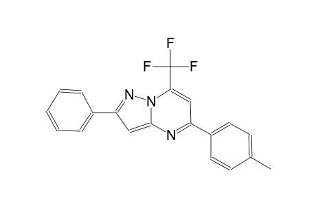 5-(4-methylphenyl)-2-phenyl-7-(trifluoromethyl)pyrazolo[1,5-a]pyrimidine