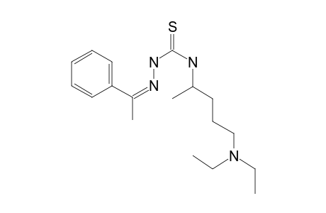 Acetophenone 4-[1-methyl-4-diethylaminobutyl]thiosemicarbazone