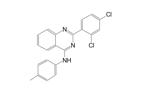 N-[2-(2,4-dichlorophenyl)-4-quinazolinyl]-N-(4-methylphenyl)amine