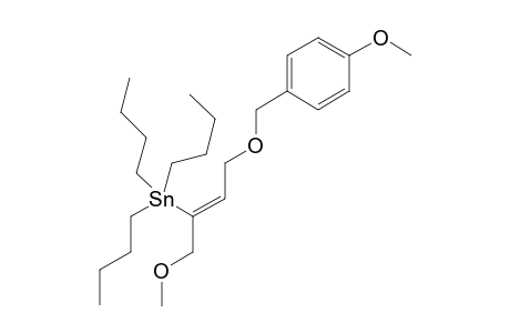 1-Methoxy-4-[4'-methoxy-3'-(tributyl)stannanylbut-2'-enyl)oxymethyl]benzene