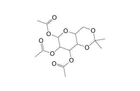(6,7-diacetoxy-2,2-dimethyl-4,4a,6,7,8,8a-hexahydropyrano[3,2-d][1,3]dioxin-8-yl) acetate