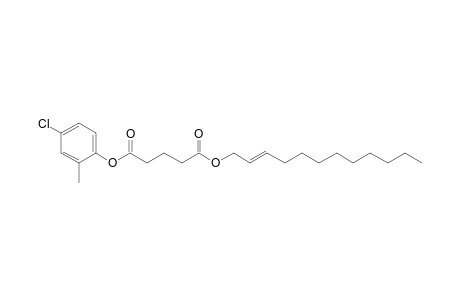 Glutaric acid, dodec-2-en-1-yl 2-methyl-4-chlorophenyl ester