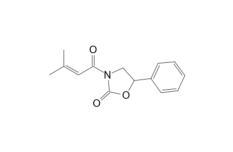 3-(3-Methyl-1-oxobut-2-enyl)-5-phenyl-2-oxazolidinone