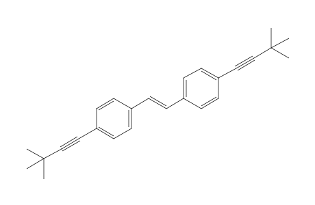 (E)-1,2-Bis[4-(3,3-dimethylbut-1-yn-1-yl)phenyl]ethene