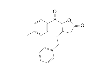 4-Phenylethyl-5-(toluene-4-sulfinyl)dihydrofuran-2-one