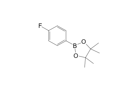 2-(4-Fluorophenyl)-4,4,5,5-tetramethyl-1,3,2-dioxaborolane