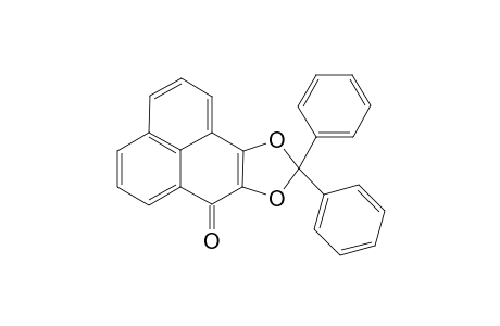 7H-Phenaleno[1,2-d][1,3]dioxol-7-one, 9,9-diphenyl-