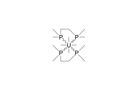Di-[bis(dimethylphosphino)-ethane]-tetramethyl uranium