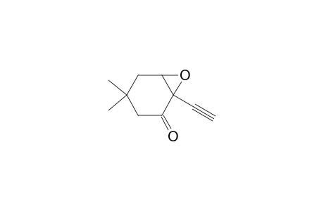 4,4-Dimethyl-1-ethynyl-7-oxabicyclo[4.1.0]heptan-2-one