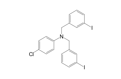 N,N-Bis-(3-iodobenzyl)-4-chloroaniline