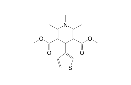 Dimethyl 1,2,6-trimethyl-4-(3-thienyl)-1,4-dihydro-3,5-pyridinedicarboxylate