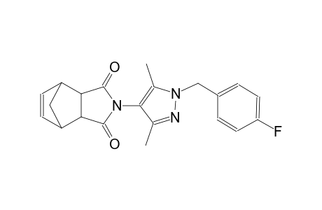 4-[1-(4-fluorobenzyl)-3,5-dimethyl-1H-pyrazol-4-yl]-4-azatricyclo[5.2.1.0~2,6~]dec-8-ene-3,5-dione