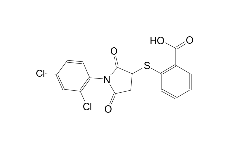benzoic acid, 2-[[1-(2,4-dichlorophenyl)-2,5-dioxo-3-pyrrolidinyl]thio]-