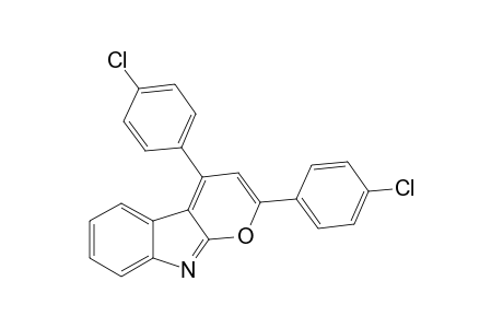 2,4-Bis(4-chlorophenyl)pyrano[2,3-b]indole